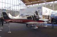N298EU @ EDNY - Cirrus SR22 GTS at the Aero 2012, Friedrichshafen - by Ingo Warnecke