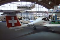 HB-SGP @ EDNY - Diamond DA-40 NG Diamond Star at the Aero 2012, Friedrichshafen