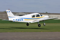 G-SACS @ EGBR - Piper PA-28-161 Cadet, Breighton Airfield, April 2009. - by Malcolm Clarke