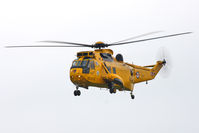 XZ598 @ EGNT - Westland Sea King HAR.3, Newcastle Airport, April 2009. - by Malcolm Clarke