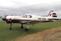 HA-YAK @ X5FB - Yakovlev Yak-18T, Fishburn Airfield, August 2006, - by Malcolm Clarke