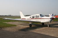 G-BOZI @ EGSF - Piper PA-28-161, Peterborough (Conington) Airport, March 2007. - by Malcolm Clarke