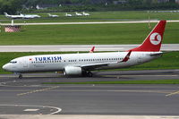 TC-JGD @ EDDL - Turkish Airlines, Boeing 737-8F2 (WL), CN: 29788/0791, Name: Nevsehir - by Air-Micha