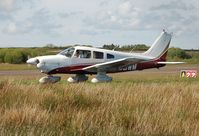 G-BGWM @ EGFH - Visiting Archer II. - by Roger Winser