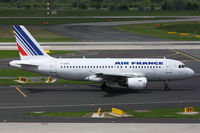 F-GRHE @ EDDL - Air France, Airbus A319-111, CN: 1020 - by Air-Micha