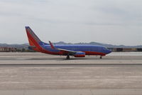 N550WN @ KLAS - Southwest Airlines Boeing 737-76Q departing on RWY 25R KLAS. - by Mark Kalfas