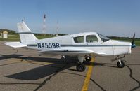 N4559R @ D39 - Piper PA-28-140 Cherokee on the ramp in Sauk Centre, MN. - by Kreg Anderson