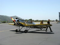 N53271 @ SZP - Ryan Aeronautical ST-3KR as PT-22, Kinner R5-540-1 160 Hp radial, engine idling - by Doug Robertson