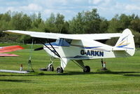 G-ARKN @ EGBD - in a new colour scheme - by Chris Hall
