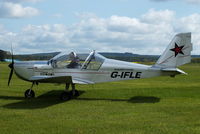 G-IFLE @ X3OT - at Otherton Microlight Airfield - by Chris Hall