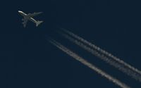 UNKNOWN @ ELLX - Lufthansa B747-400 cruising westbound - by Friedrich Becker