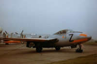 XD506 - Vampire T.11 as displayed at the 1968 RAF Finningley Battle of Britain Airshow. - by Peter Nicholson