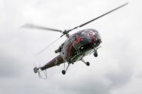 N2UH @ EGBR - Aerospatiale SA-319B Alouette III at Breighton Airfield's 2012 May-hem Fly-In. - by Malcolm Clarke