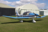 G-BBAY @ X5FB - Robin DR-400-140, Fishburn Airfield, August 2009. - by Malcolm Clarke