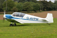 G-AVPM @ EGBR - Jodel D-117, Breighton Airfield, September 2009. - by Malcolm Clarke