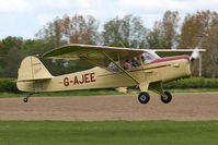 G-AJEE @ EGBR - Auster J-1S Autocrat at Breighton Airfield's 2012 May-hem Fly-In. - by Malcolm Clarke