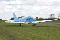 G-BTNT @ EGBR - Piper PA-28-151 Cherokee Warrior at Breighton Airfield's 2012 May-hem Fly-In. - by Malcolm Clarke