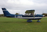 G-AWVA @ X5FB - Reims F172H Skyhawk, Fishburn Airfield, October 2009. - by Malcolm Clarke