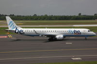 G-FBEJ @ EDDL - Flybe, Embraer ERJ 190-200 LR, CN: 19000155 - by Air-Micha