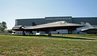 61-7968 @ KRIC - This sleek Blackbird stands guard at the Virginia Aviation Museum, though most of the aircraft inside are from the Golden Age. - by Daniel L. Berek