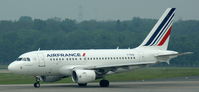 F-GUGI @ EDDL - Air France, seen here departing on Rwy 23L at Düsseldorf Int´l (EDDL) - by A. Gendorf