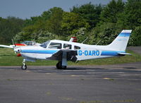 G-OARO @ EGTB - Cherokee Arrow III at Wycombe Air Park. Ex N171ND - by moxy