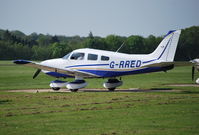 G-RRED @ EGLD - Cherokee Archer III at Denham. Ex N6048L - by moxy