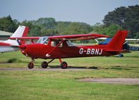 G-BBNJ @ EGLD - Reims Cessna F150L at Denham - by moxy