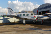 PT-XOC @ SBGO - Piper PA-31T1 Cheyenne I - by portalfs