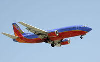 N347SW @ KLAX - Arriving at LAX on 24R - by Todd Royer