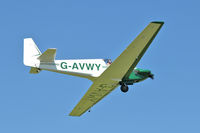 G-AVWY @ EGBK - A visitor to Sywell , on Day 1 of 2012 AeroExpo - by Terry Fletcher
