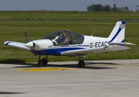 G-ECAC @ EGSH - Arriving at SaxonAir. - by Matt Varley