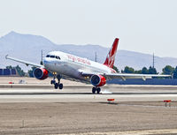 N846VA @ KLAS - N846VA Virgin America Airbus A320-214 C/N 4894 glitter girl  - Las Vegas - McCarran International (LAS / KLAS) USA - Nevada, May 25, 2012 Photo: Tomás Del Coro - by Tomás Del Coro