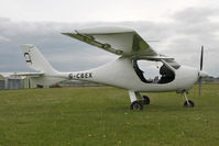 G-CBEX @ X5FB - Flight Design CT2K, Fishburn Airfield, May 2009. - by Malcolm Clarke