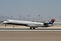 N910FJ @ LAS - US Airways Phoenix arrival - by Duncan Kirk