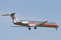 N9622A @ KORD - American Airlines Mcdonnell Douglas DC-9-83 MD-83, AAL2067 arriving from Phoenix/KPHX, RWY 14R approach KORD. - by Mark Kalfas