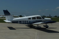 G-BCCF @ EGBK - at AeroExpo 2012 - by Chris Hall