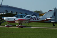 G-SCVF @ EGBK - at AeroExpo 2012 - by Chris Hall