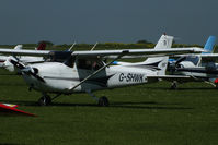 G-SHWK @ EGBK - at AeroExpo 2012 - by Chris Hall