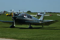 G-BJBO @ EGBK - at AeroExpo 2012 - by Chris Hall