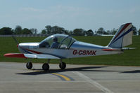 G-CSMK @ EGBK - at AeroExpo 2012 - by Chris Hall