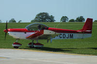 G-CDJM @ EGBK - at AeroExpo 2012 - by Chris Hall