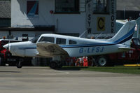 G-LFSJ @ EGBK - at AeroExpo 2012 - by Chris Hall