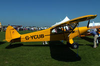G-YCUB @ EGBK - at AeroExpo 2012 - by Chris Hall
