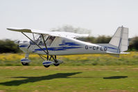 G-CFLD @ X5FB - Ikarus C42 FB80, Fishburn Airfield, May 2012. - by Malcolm Clarke