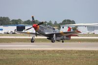 N61429 @ LAL - P-51C redtail Mustang - by Florida Metal