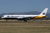 G-MONK @ LEPA - Monarch Airlines, Boeing 757-2T7, CN: 24105/0172 - by Air-Micha
