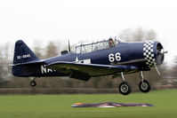 G-BUKY @ EGBR - Canadian Car & Foundry T-6 Harvard 4M, Breighton Airfield, March 2011. - by Malcolm Clarke