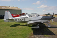 G-CCVS @ X5FB - Vans RV-6A at Fishburn Airfield, August 2011. - by Malcolm Clarke