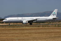 F-GYAN @ LEPA - Air Mediterranee, Airbus A321-111, CN: 0535 - by Air-Micha